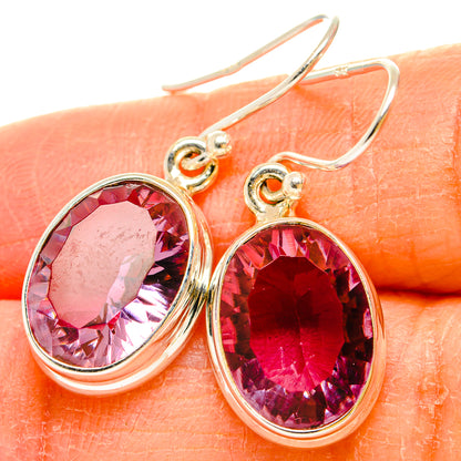 Color Change Alexandrite Earrings handcrafted by Ana Silver Co - EARR430219