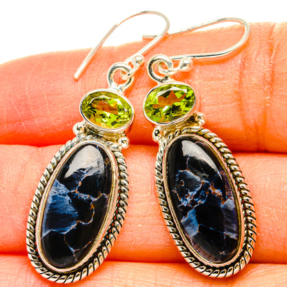 Pietersite Earrings handcrafted by Ana Silver Co - EARR430230