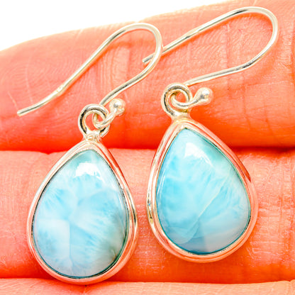 Larimar Earrings handcrafted by Ana Silver Co - EARR430232