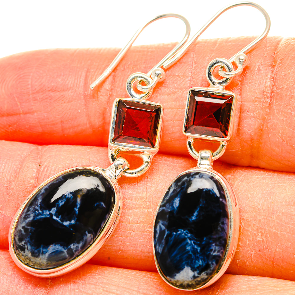 Pietersite Earrings handcrafted by Ana Silver Co - EARR430253