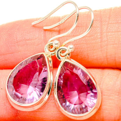 Color Change Alexandrite (Lab.) Earrings handcrafted by Ana Silver Co - EARR430285