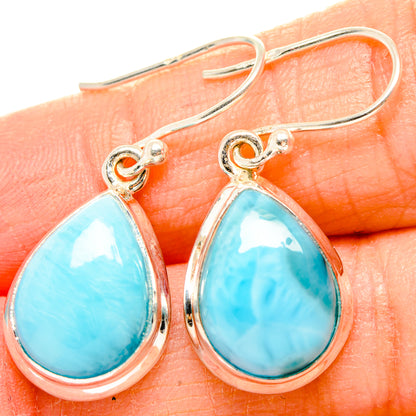 Larimar Earrings handcrafted by Ana Silver Co - EARR430287