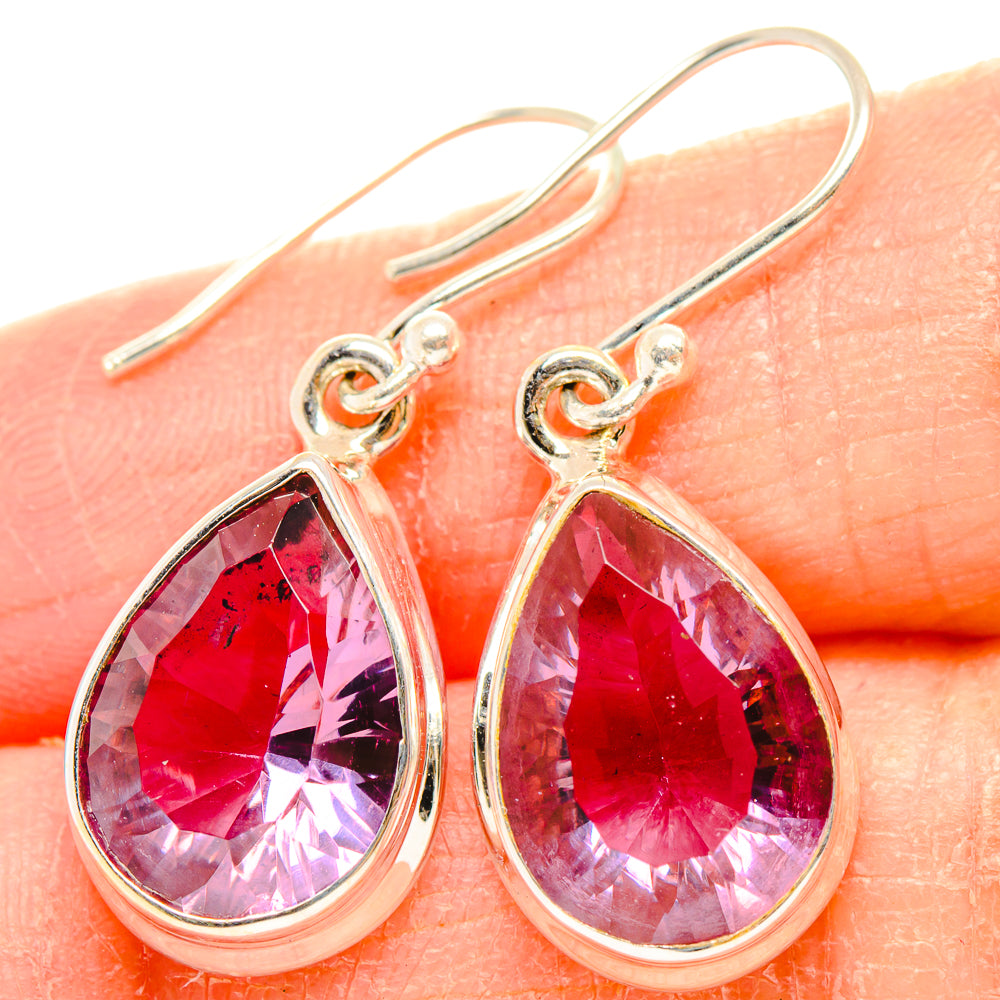 Color Change Alexandrite (Lab.) Earrings handcrafted by Ana Silver Co - EARR430302