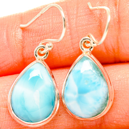 Larimar Earrings handcrafted by Ana Silver Co - EARR430309