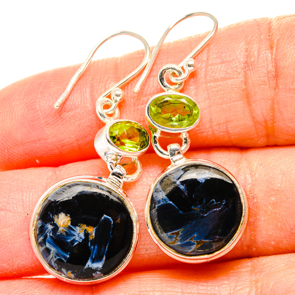 Pietersite Earrings handcrafted by Ana Silver Co - EARR430314