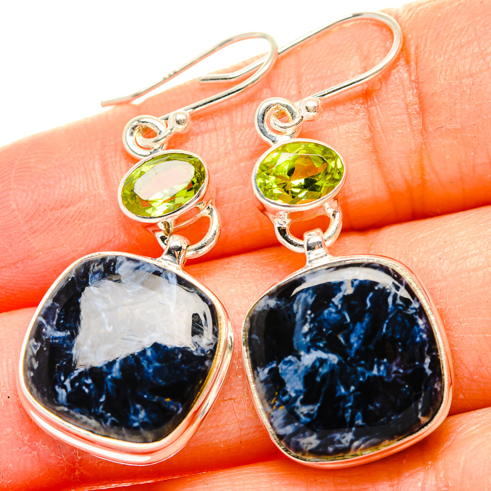 Pietersite Earrings handcrafted by Ana Silver Co - EARR430323