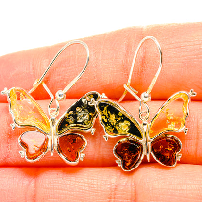 Baltic Amber Earrings handcrafted by Ana Silver Co - EARR430415
