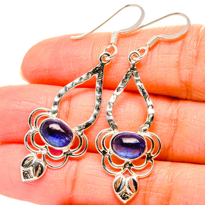 Kyanite Earrings handcrafted by Ana Silver Co - EARR430422