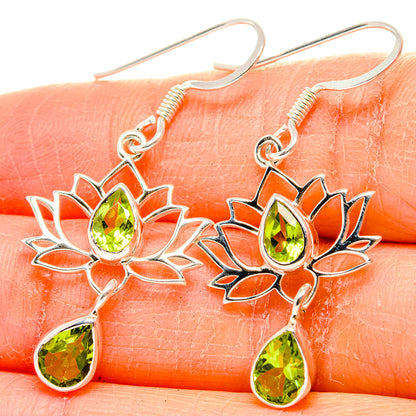 Peridot Earrings handcrafted by Ana Silver Co - EARR430452