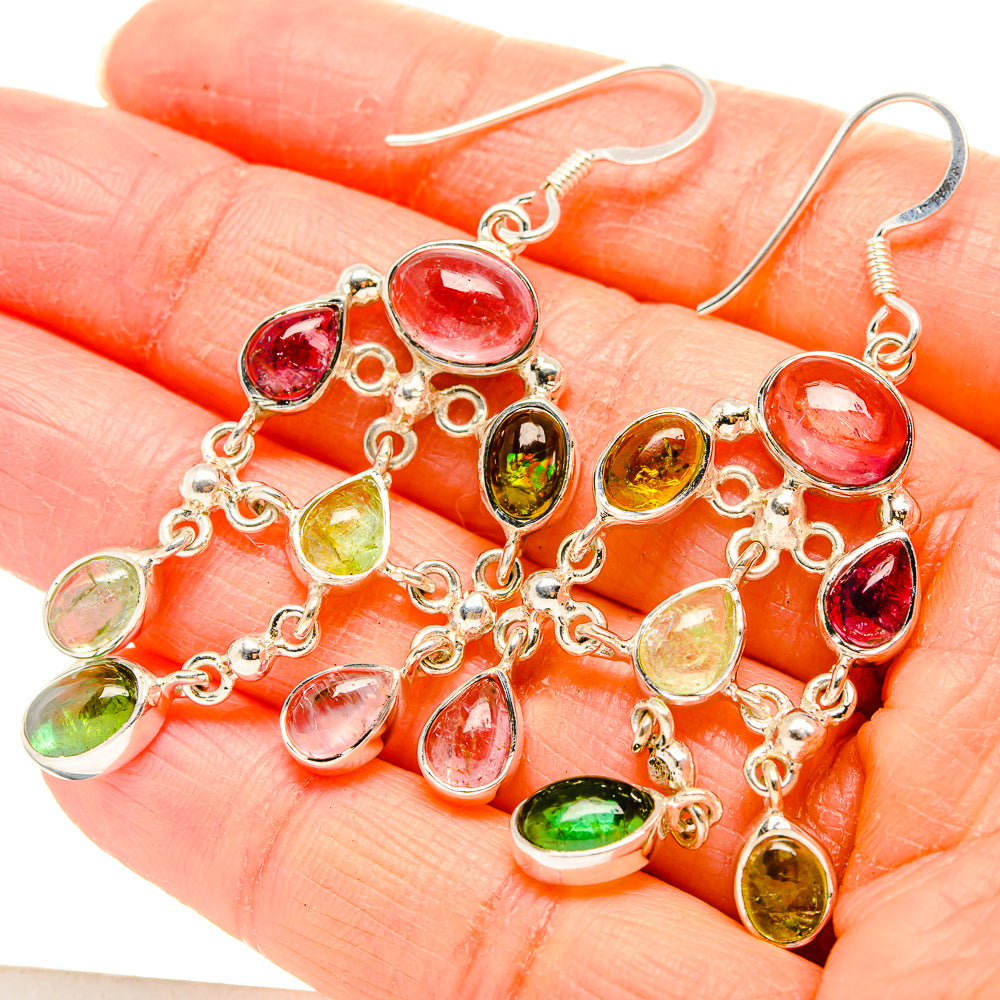 Tourmaline Earrings handcrafted by Ana Silver Co - EARR430475