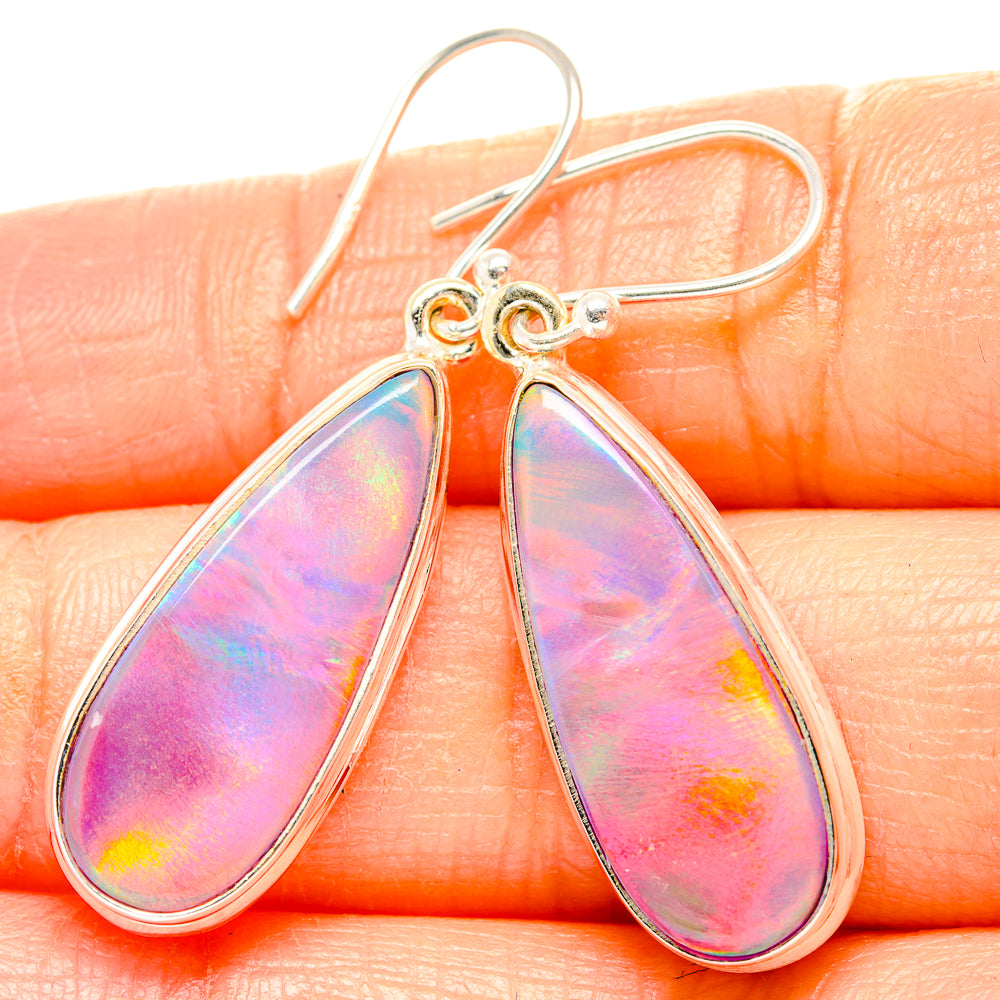 Aura Opal Earrings handcrafted by Ana Silver Co - EARR430485