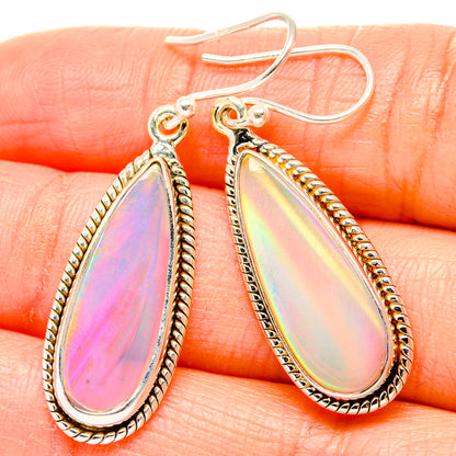 Aura Opal Earrings handcrafted by Ana Silver Co - EARR430498
