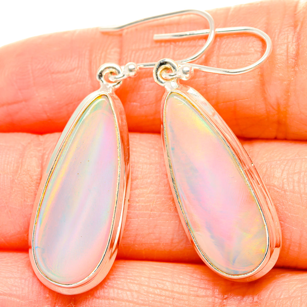 Aura Opal Earrings handcrafted by Ana Silver Co - EARR430509