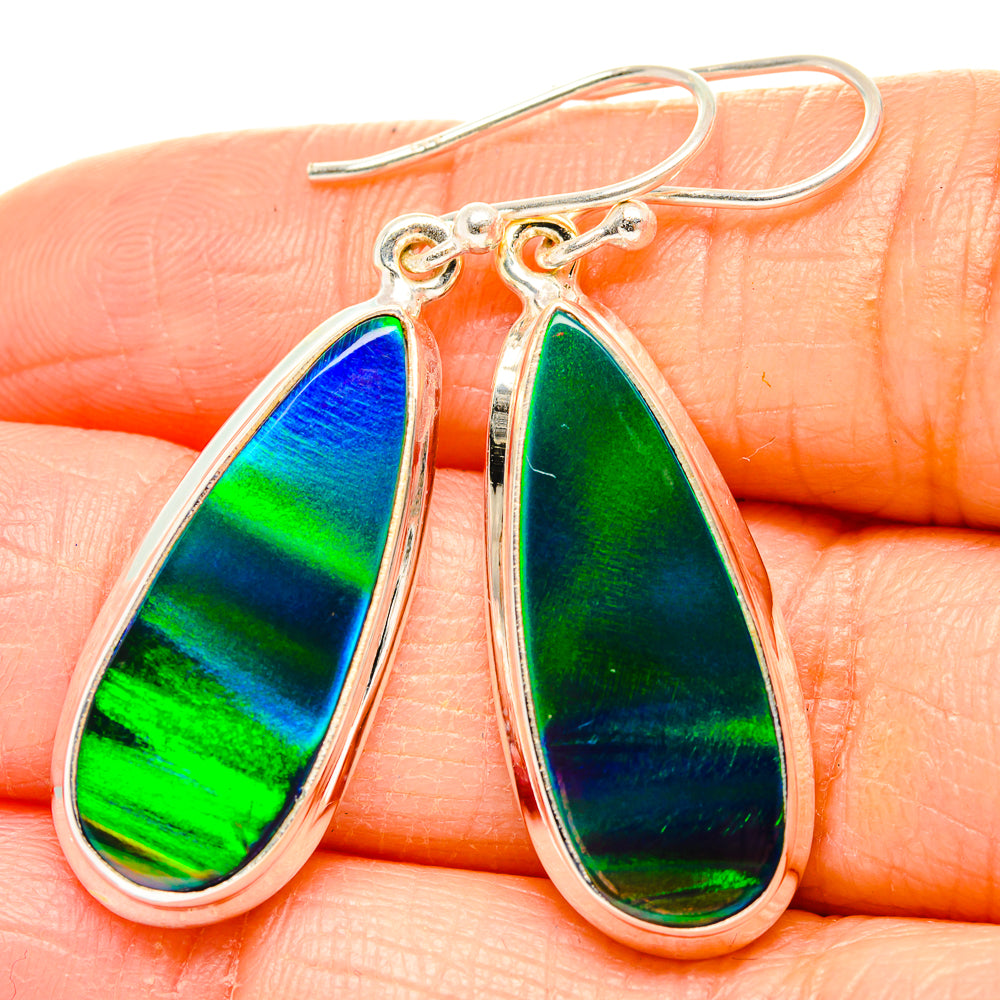 Aura Opal Earrings handcrafted by Ana Silver Co - EARR430521