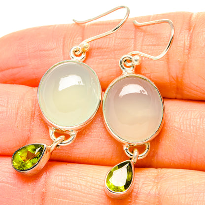 Prehnite Earrings handcrafted by Ana Silver Co - EARR430527