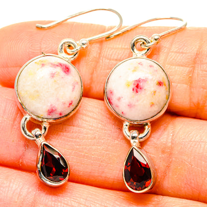 Cinnabar Earrings handcrafted by Ana Silver Co - EARR430530