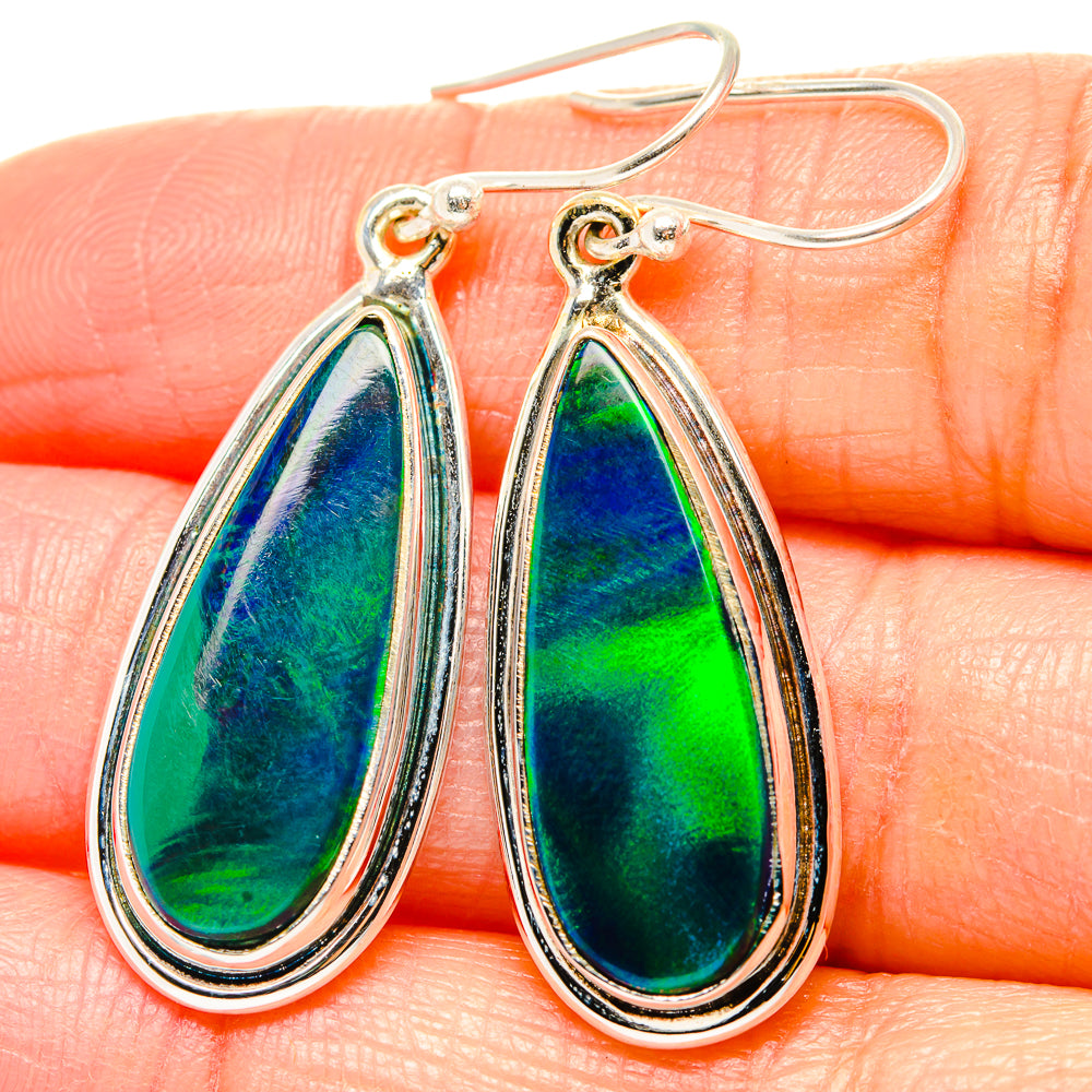 Aura Opal Earrings handcrafted by Ana Silver Co - EARR430537