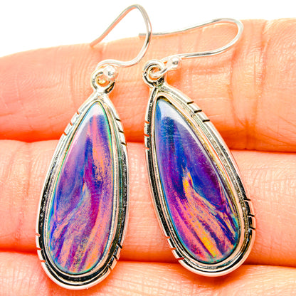 Aura Opal Earrings handcrafted by Ana Silver Co - EARR430545