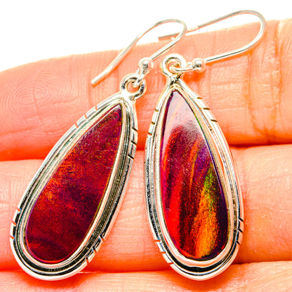 Aura Opal Earrings handcrafted by Ana Silver Co - EARR430577