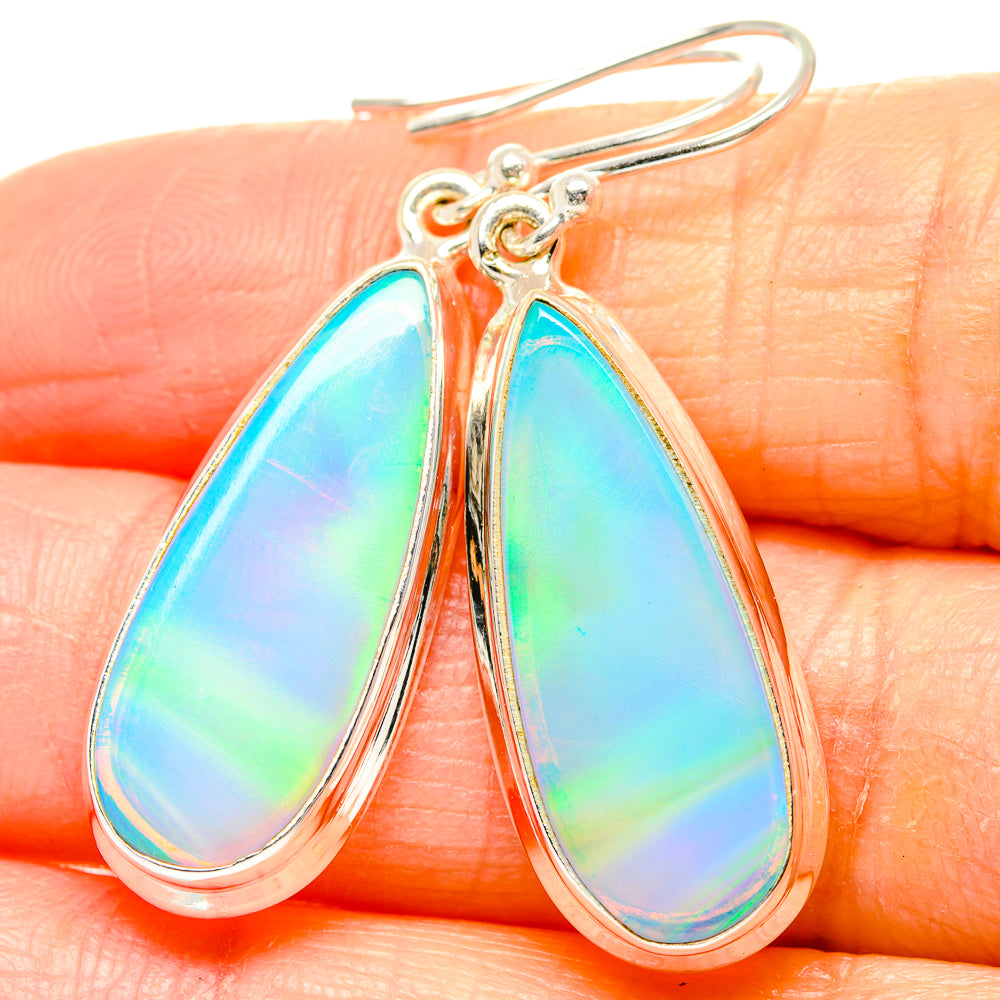 Aura Opal Earrings handcrafted by Ana Silver Co - EARR430581