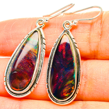 Aura Opal Earrings handcrafted by Ana Silver Co - EARR430585