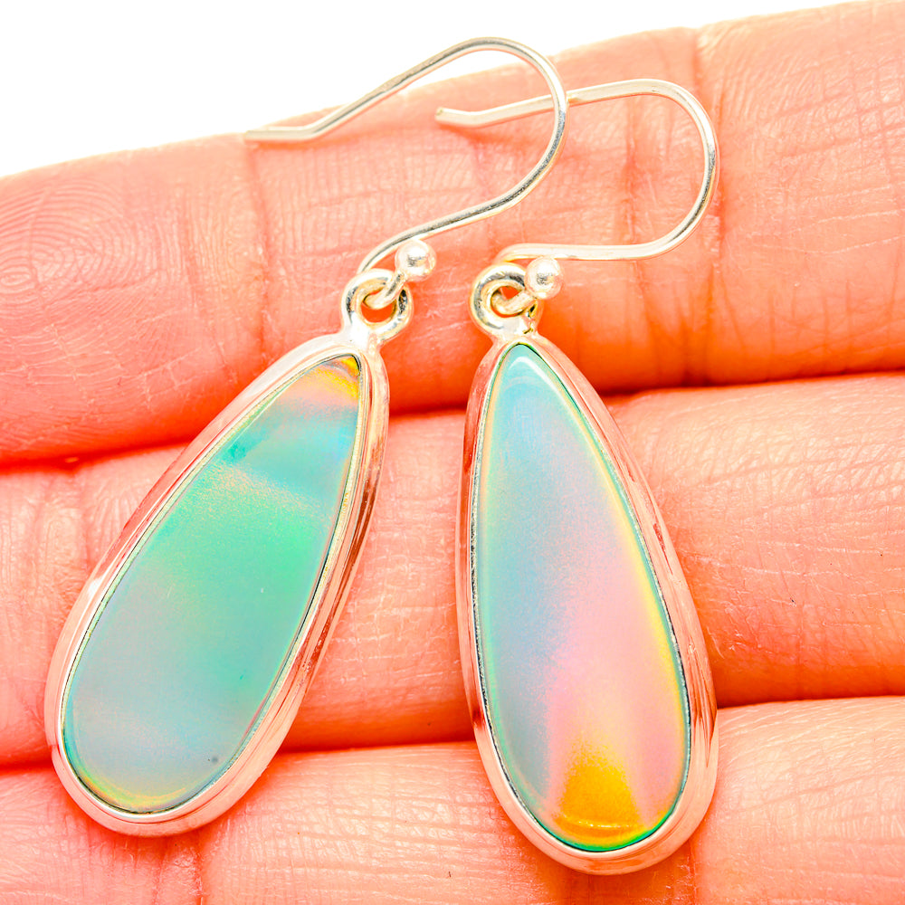 Aura Opal Earrings handcrafted by Ana Silver Co - EARR430588