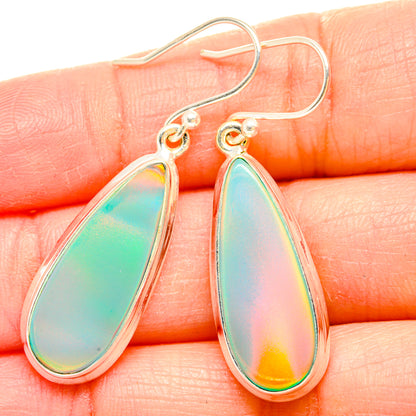 Aura Opal Earrings handcrafted by Ana Silver Co - EARR430588