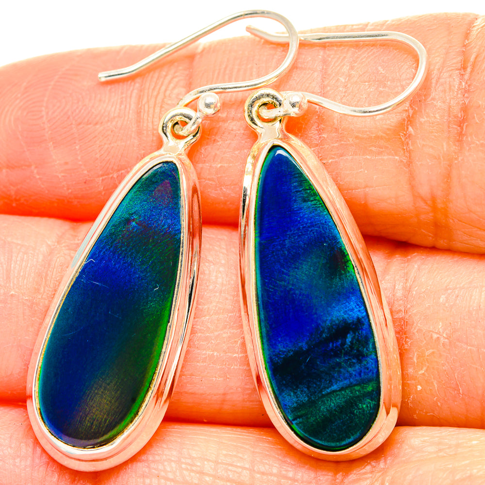Aura Opal Earrings handcrafted by Ana Silver Co - EARR430604