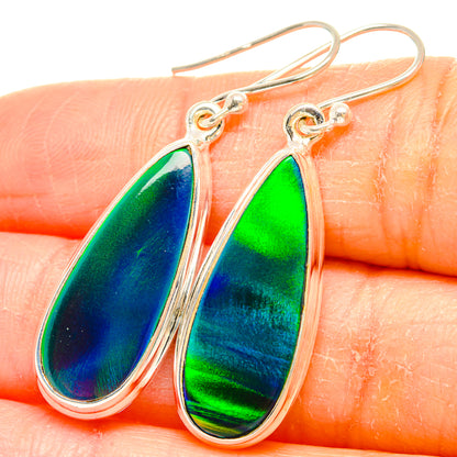 Aura Opal Earrings handcrafted by Ana Silver Co - EARR430616