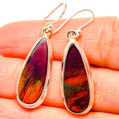 Aura Opal Earrings handcrafted by Ana Silver Co - EARR430656
