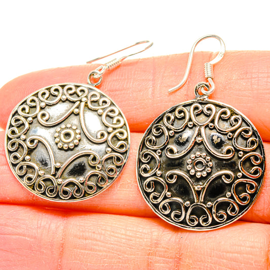 Engraved Earrings handcrafted by Ana Silver Co - EARR430680