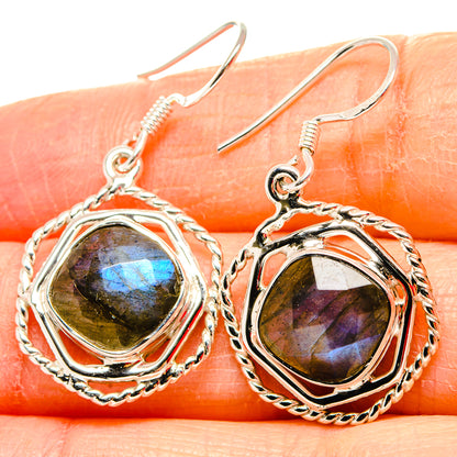 Labradorite Earrings handcrafted by Ana Silver Co - EARR430719