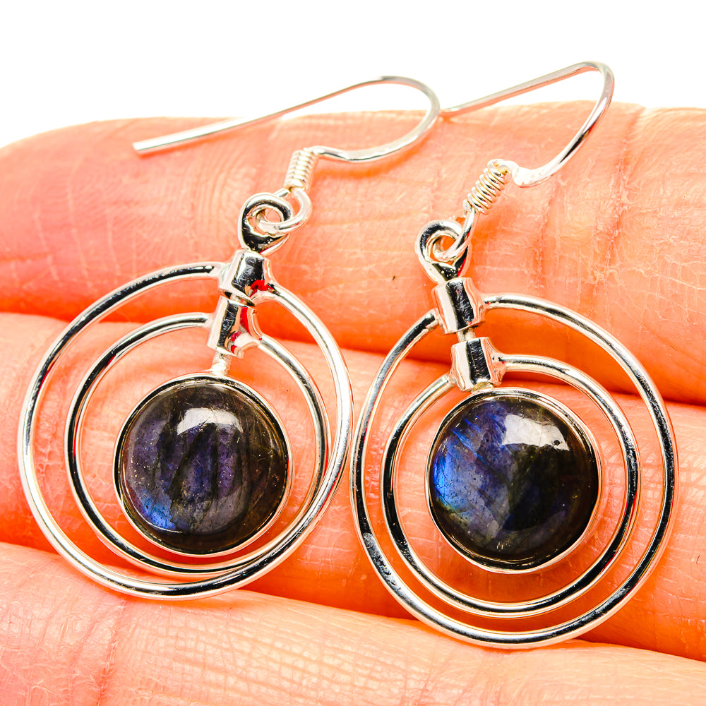 Labradorite Earrings handcrafted by Ana Silver Co - EARR430722