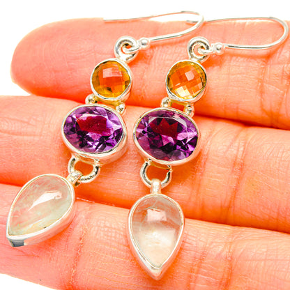 Prehnite Earrings handcrafted by Ana Silver Co - EARR430762