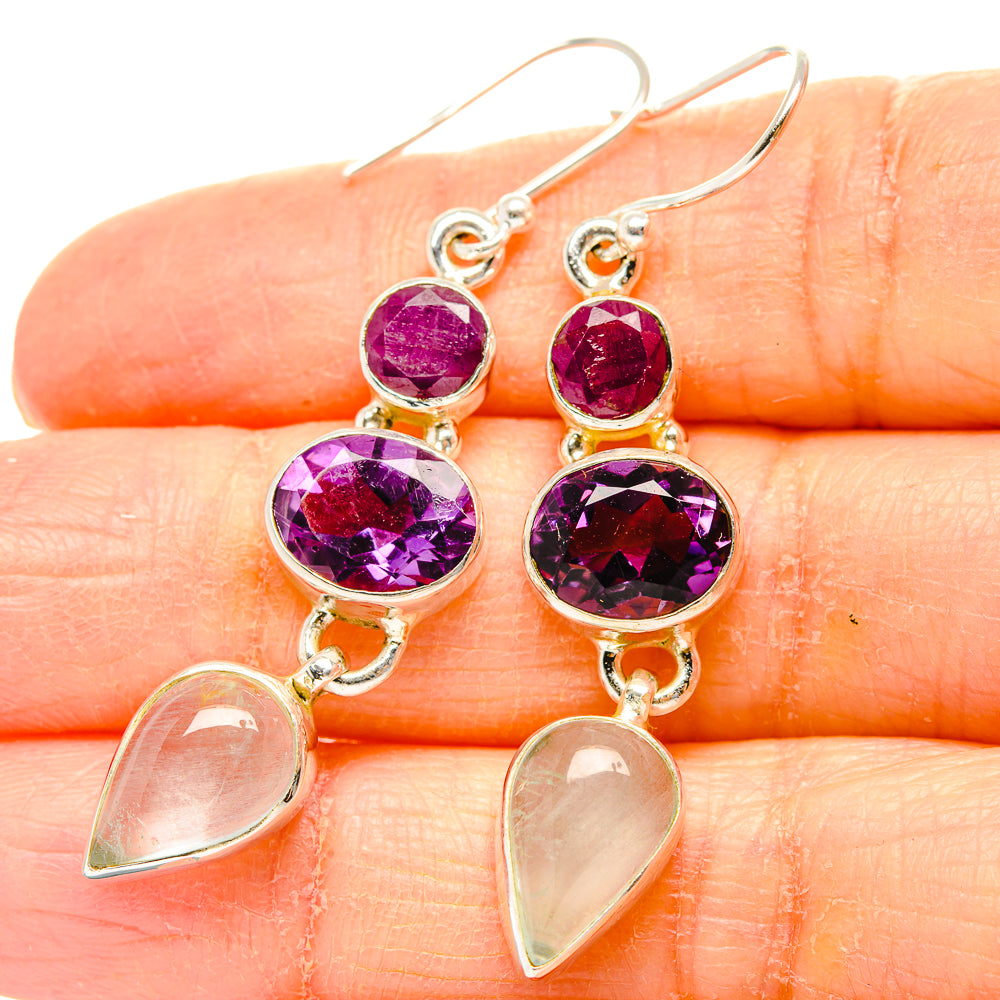 Aquamarine Earrings handcrafted by Ana Silver Co - EARR430777