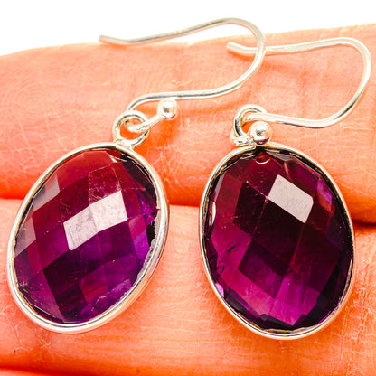 Amethyst Earrings handcrafted by Ana Silver Co - EARR430800