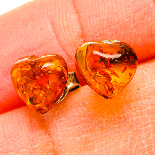 Baltic Amber Earrings handcrafted by Ana Silver Co - EARR430909