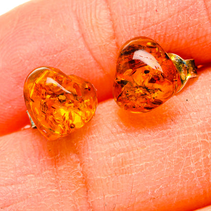 Baltic Amber Earrings handcrafted by Ana Silver Co - EARR430912