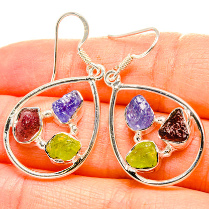 Tanzanite Earrings handcrafted by Ana Silver Co - EARR430941
