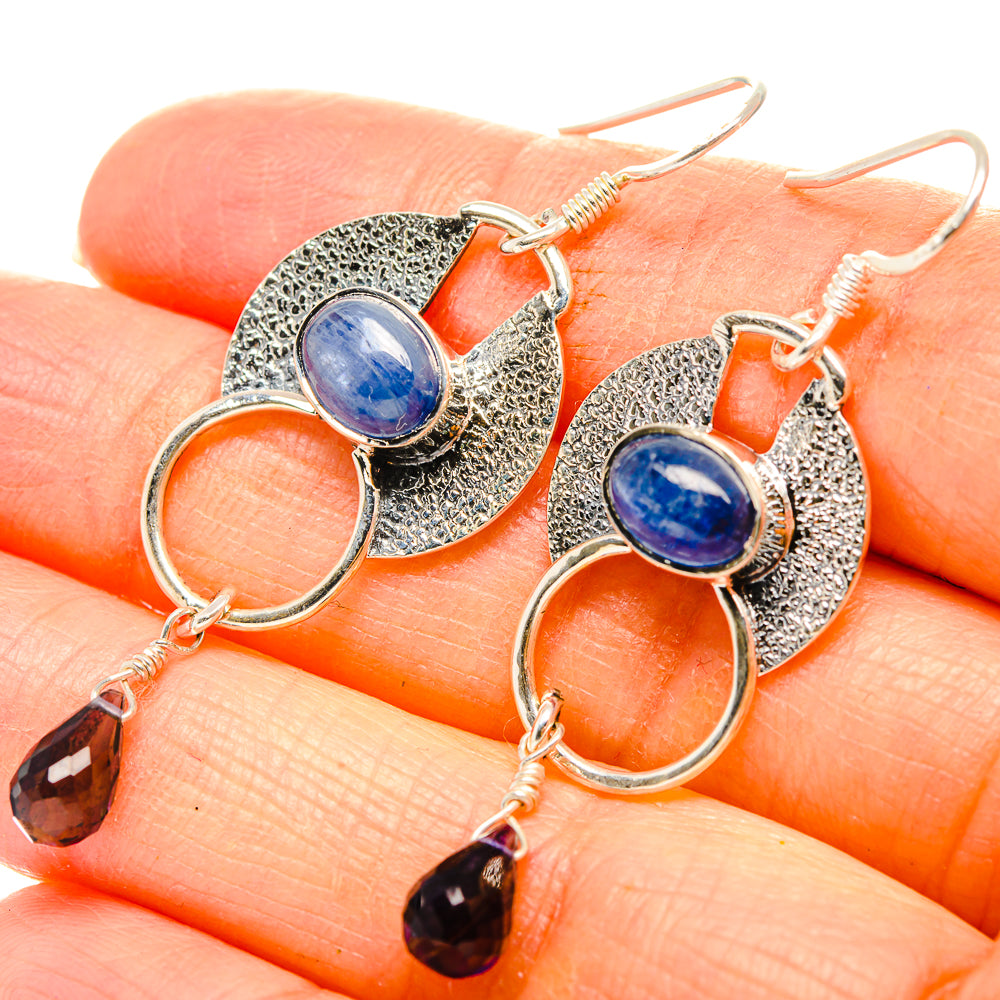 Kyanite Earrings handcrafted by Ana Silver Co - EARR430965