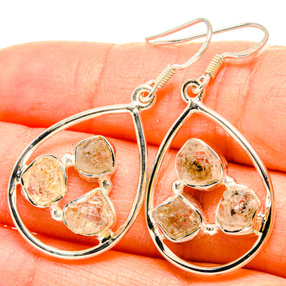 Herkimer Diamond Earrings handcrafted by Ana Silver Co - EARR430996
