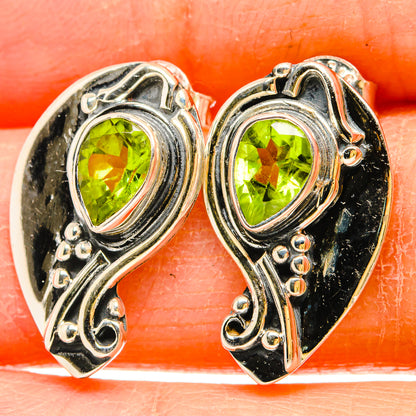 Peridot Earrings handcrafted by Ana Silver Co - EARR430999