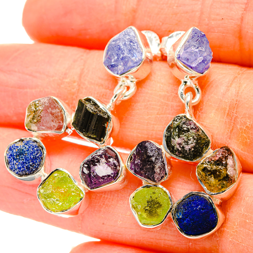 Tanzanite Earrings handcrafted by Ana Silver Co - EARR431014