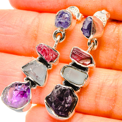 Amethyst Earrings handcrafted by Ana Silver Co - EARR431030