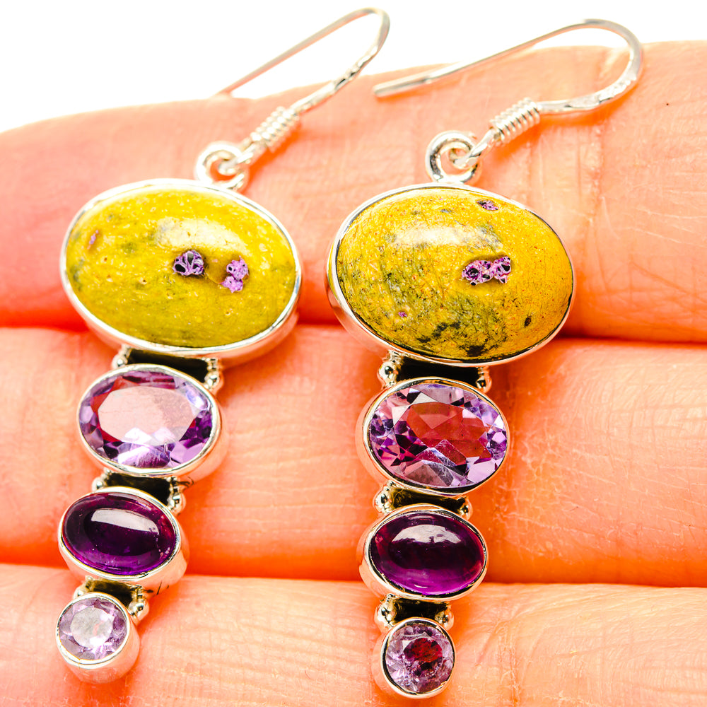 Atlantisite Earrings handcrafted by Ana Silver Co - EARR431046