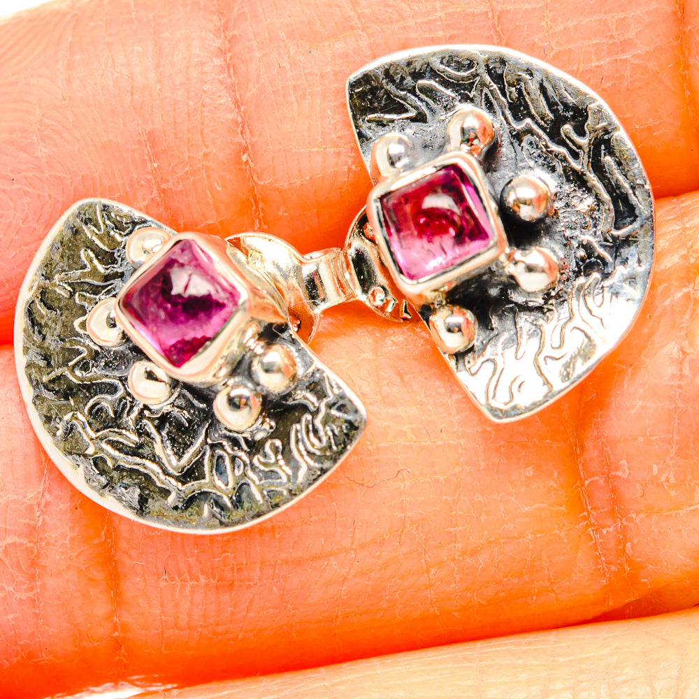 Amethyst Earrings handcrafted by Ana Silver Co - EARR431059