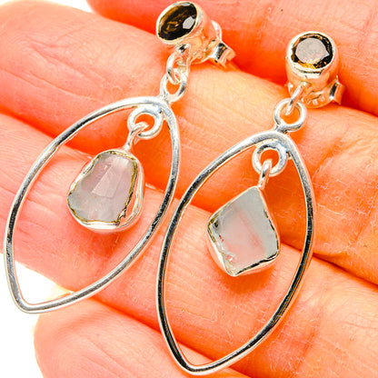 Aquamarine Earrings handcrafted by Ana Silver Co - EARR431064