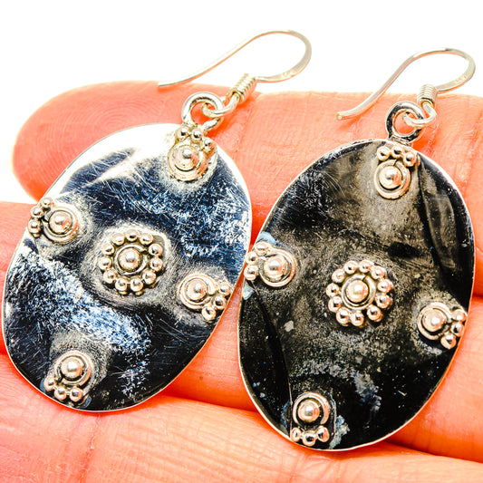 Disc Earrings handcrafted by Ana Silver Co - EARR431071