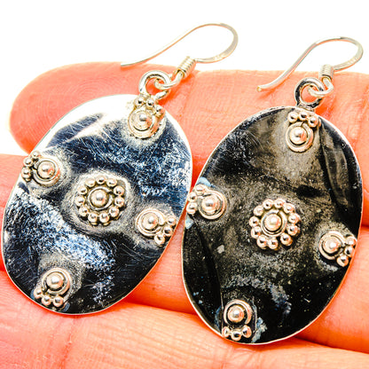 Disc Earrings handcrafted by Ana Silver Co - EARR431071
