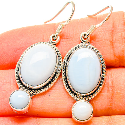 Owyhee Opal Earrings handcrafted by Ana Silver Co - EARR431078